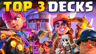 TOP 3 BEST DECKS AFTER THE UPDATE 🏆 [upl. by Aissak410]