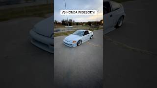 500HP V8 HONDA FIRST TIME OUTSIDE WITH NEW WIDE BODY KIT ON [upl. by Raamal]