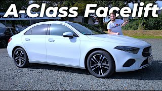 Mercedes AClass Sedan Facelift Review 2024 [upl. by Aicilaana]