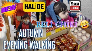 HALİDE JALAN SORE BERSAMA SEPUPU TURKİUPDATE HARGA amp MACAM CHİKİ SERTA SNACK Dİ İSTANBUL TURKİ 2021 [upl. by Yhtamit916]