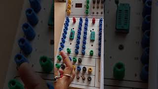 81 multiplexer hardware circuit design  ADE 5th lab experime 3rd sem vtu  18csl37  bhavacharanam [upl. by Leopoldeen]