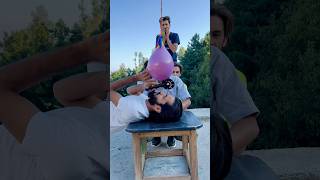 “ Day 362 “ Balloon 🎈 Cutting Game 🤣 foryou baloonchallenge funny gamewithballoons halloween [upl. by Nathanael]