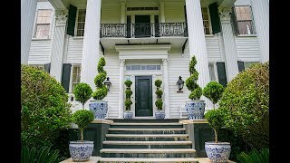 Setting the Table with Carolyne Roehm in Charleston [upl. by Eidnil508]