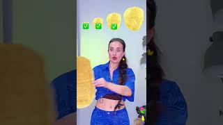 From small to giant chips😱 katebrush funny challenge katebrush comedyvideos funthings bts [upl. by Anni757]