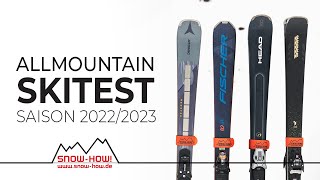 SKITEST Allmountain Ski  K2 Disruption Atomic Redster Q98 Fischer RC One 82 HEAD Shape V10 [upl. by Feliza]