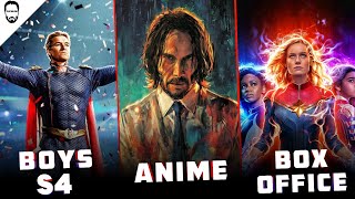 The Marvels Box Office  John Wick Anime  The Boys 4  Hollywood updates Tamil  Playtamildub [upl. by Aryl]