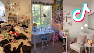 CLEANING MY MESSY ROOM  Satisfying CLEANING TikToks 🧽 🧹 [upl. by Norrahc850]