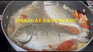 Pinangat na Pompano RecipeHow to cook Pinangat na Pompano sa Kamatis at Tamarind MixTHEROBESTV [upl. by Solracesoj]