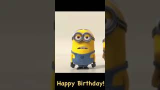 Minion Happy birthday [upl. by Nossila]