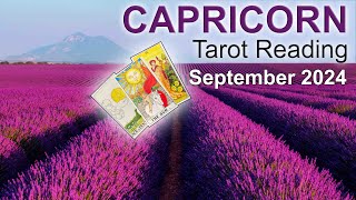 CAPRICORN TAROT READING quotOUT WITH THE OLD IN WITH THE NEW CAPRICORN TRANSFORMATIONquot September 2024 [upl. by Nerland]