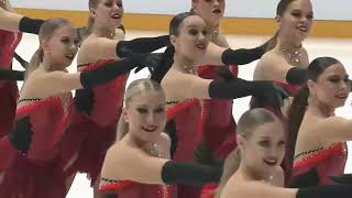 2022  Helsinki Rockettes  Senior Short [upl. by Nagaek403]