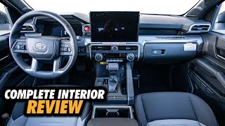 2024 Toyota Tacoma TRD Offroad COMPLETE Interior Review [upl. by Christan107]