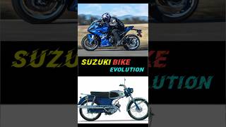 Suzuki bike Evolution😈🥵 Suzuki Old Model🥵Suzuki Bike Status😈Tranding😈Shortsfeed😈 Feed🥵Ytshorts💪viral [upl. by Alleinnad]