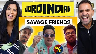 Jordindian  Savage Friends  Ft ‪MacMacha‬  Reaction [upl. by Anelra]