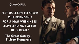 Life Lessons Through The Great Gatsby Quotesthegreatgatsby fscottfitzgerald inspirationalquotes [upl. by Morgan230]