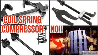 Coil Spring Compressor Choose Wisely Dont be that Guy ABN or OEM TOOLS or SNAP ON [upl. by Munniks]