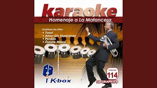 Amor Perdido Karaoke Version [upl. by Nittirb248]