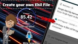 How to Import http injector EHIL FILE amp how to connect it [upl. by Louisa]