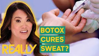 Dr Lee Uses BOTOX To Cure Patient’s Sweating  Dr Pimple Popper Pop Ups [upl. by Vocaay]