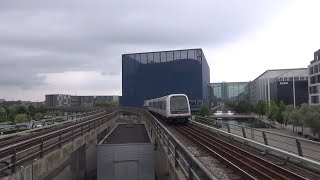 Die Metro von Kopenhagen  Aufnahmen amp Mitfahrt [upl. by Noslien459]