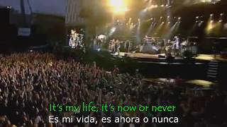 BON JOVI  Its my life Lyrics  Letra  Subtitulado [upl. by Koziel]