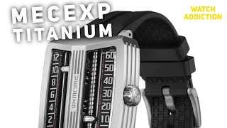 MECEXP Titanium CNC Driven Motor Watch Review [upl. by Chamberlin]