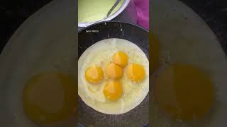 Amazing Masala Egg Chitoi Pitha Making shorts [upl. by Erleena]