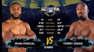 Jean Pascal VS Terry Osias Full Fight KO 10 Round boxe qc KO jeanpascal newera [upl. by Nahtanha]