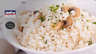 How to prepare the Cep risotto [upl. by Aryad]