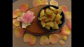 Chayote sayoteLabusiam met Limabonen vegetarisch [upl. by Anelas]