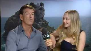 BBC 1 Mamma Mia Interview with Pierce Brosnan amp Amanda Seyfried 2008 [upl. by Kala329]