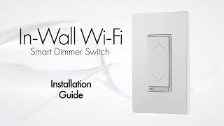 Installation Guide  InWall WiFi Dimmer Switch  TOPGREENER TGWF500D [upl. by Arraeit]