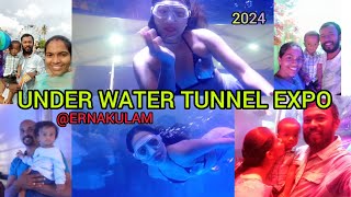 Mermaid show in Ernakulam DH ground under water tunnel expo 2024youtube mermaid underwater yt [upl. by Hime]