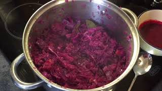 Spiced Braised red cabbage with port [upl. by Sieracki]