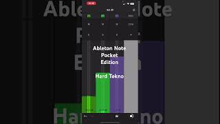 Ableton Note Techno Snippet [upl. by Lraed]