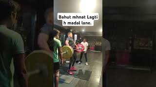 140kg Bahut bar fail karne k motivation weightlifter sports olympics gym weighlifting mp [upl. by Adnwahsal]