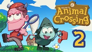 SuperMega Plays ANIMAL CROSSING  EP 2 Epic Monkey Rage [upl. by Janik142]