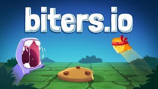 Bitersio  Eat them all in the new io game by Clown Games [upl. by Brandise]