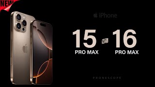 Apple iPhone 16 Pro Max vs 15 Pro Max [upl. by Aramot]