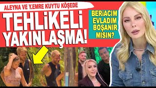 Survivor 2024te Yunus Emre ve Aleyna Kalaycıoğlunun tehlikeli yakınlaşması [upl. by Ahsimit924]