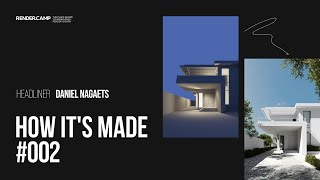 HOW ITS MADE 002  Steps of creating incredible visualization in 3Ds Max [upl. by Alva]