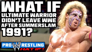 What IfUltimate Warrior DIDNT Leave WWEF After SummerSlam 1991 [upl. by Nwahsyd]