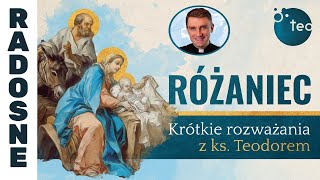 Różaniec Teobańkologia  krótkie rozważania z ks Teodorem  TAJEMNICE RADOSNE [upl. by Arik]