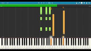 La ballade NordIrlandaise Renaud  Tuto Piano [upl. by Ydnys]