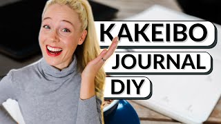 Kakeibo Journal  Kakeibo Bullet Journal Budget Tracker Homemade [upl. by Medorra]