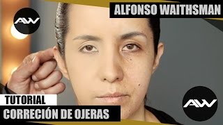 Tutorial maquillaje de ojera por Alfonso Waithsman [upl. by Tollmann]