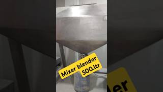 Mixer blender 500ltrYouTube short videosubscribe industrialmachine manufacturingmachine [upl. by Olli143]