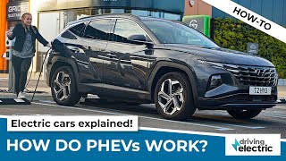 How Do PlugIn Hybrids Work PHEVs Explained – DrivingElectric [upl. by Skolnik]