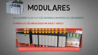 CLP 6  2 Tipos de CLP Modular e Compacto [upl. by Trstram838]