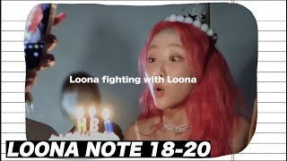 overlooked loona note moments because they were uploaded during a concert without subs [upl. by Liddle]